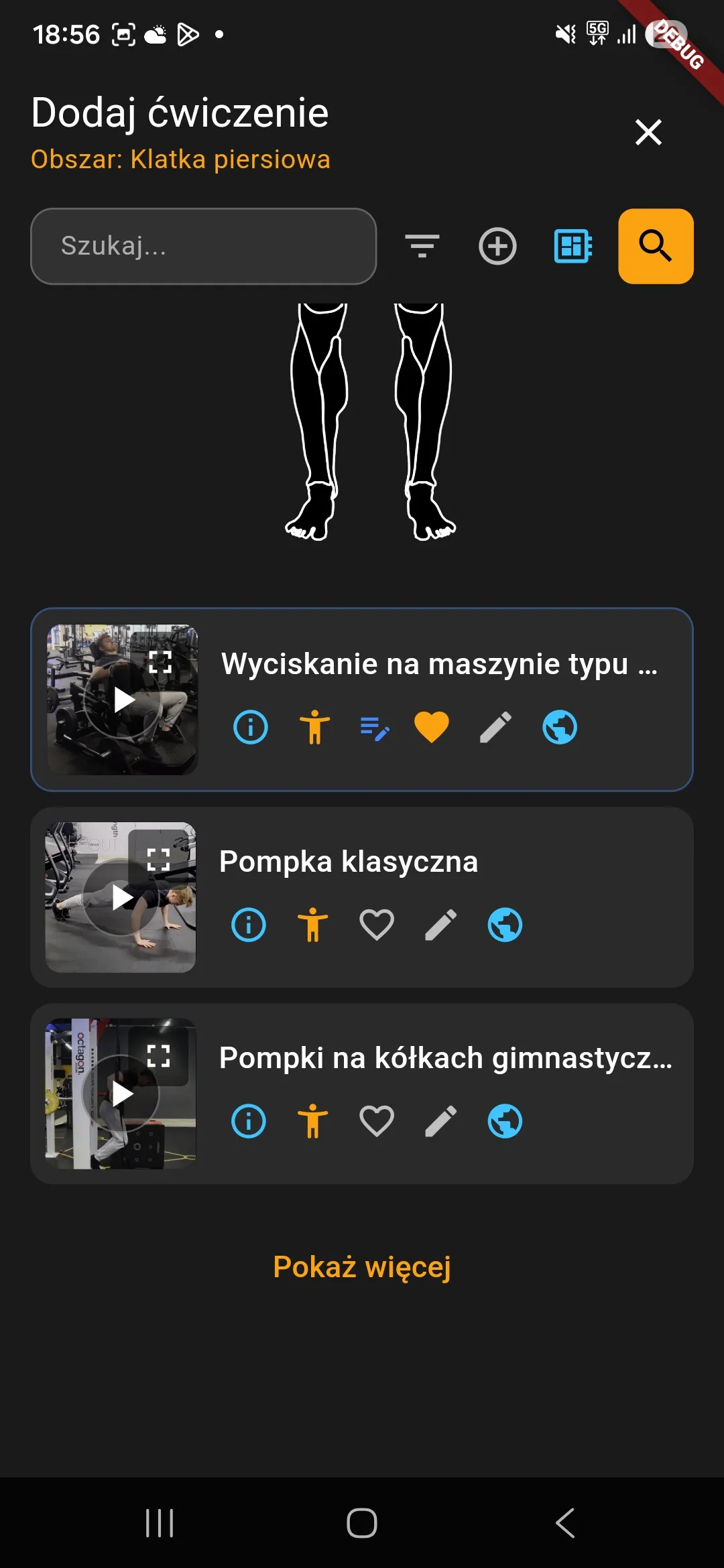 Ekran aplikacji 2