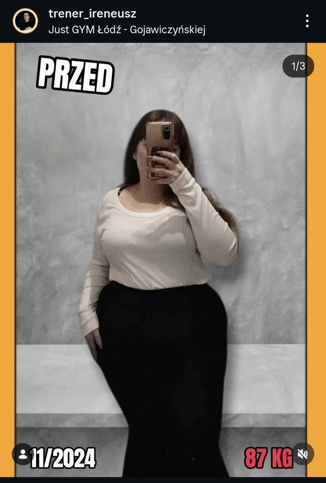 Julia przed przemianą